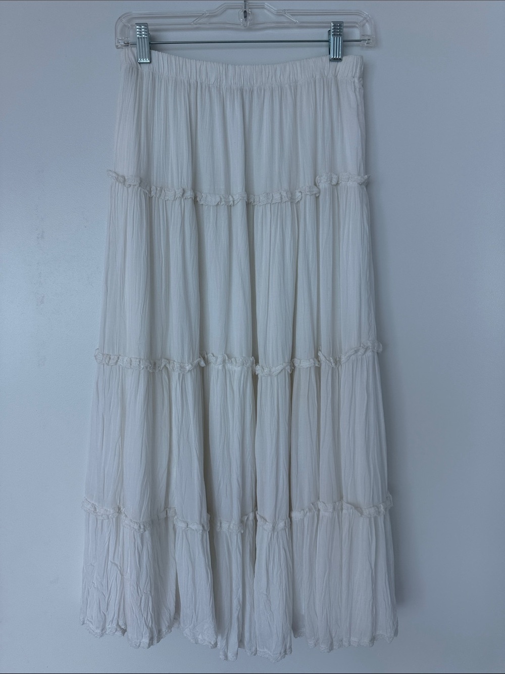Aritzia Wilfred White Maxi Skirt Size Small